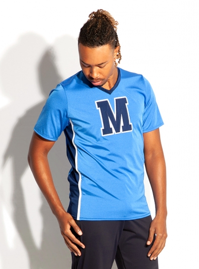 V Neck Side Stripe - Men & Boys